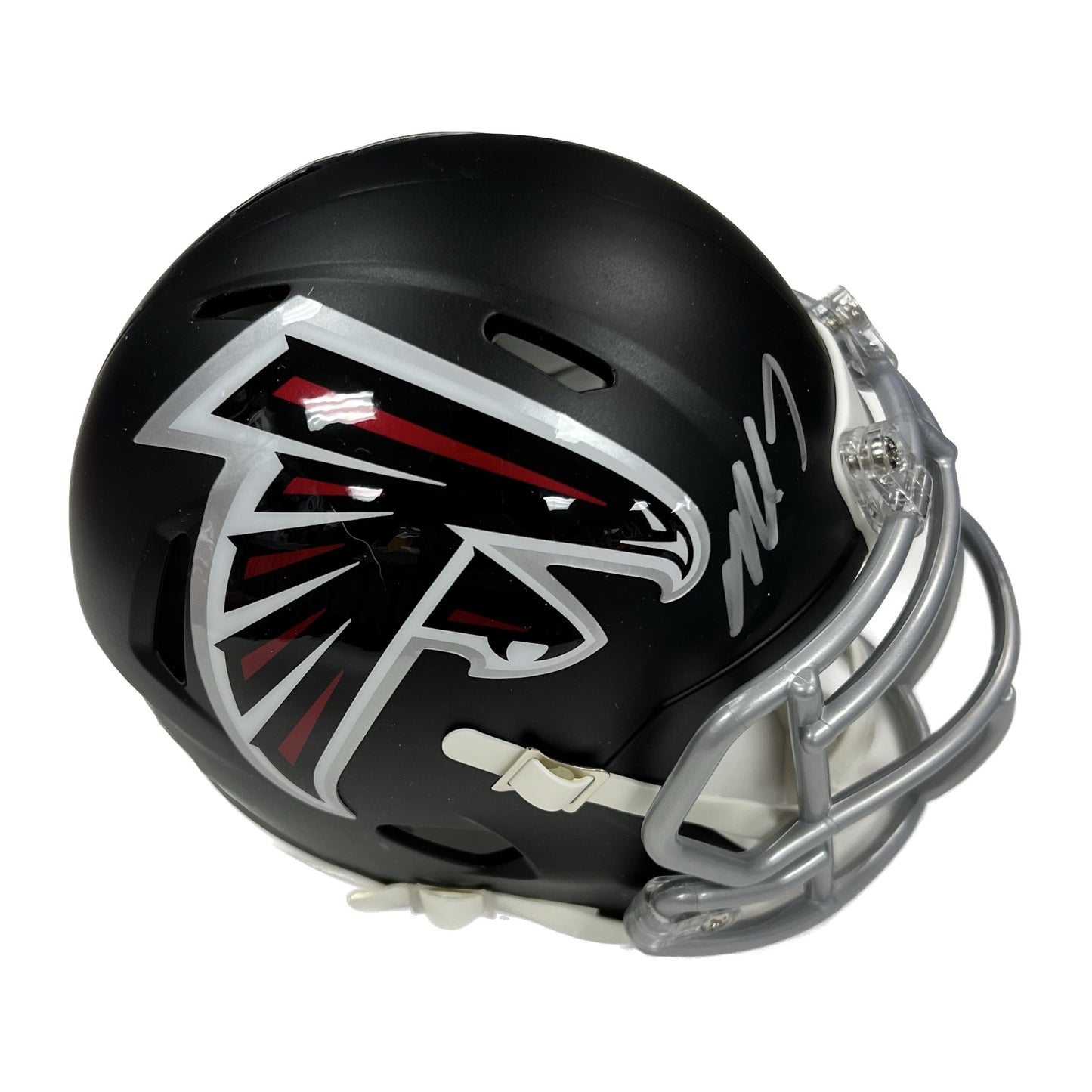 Michael Vick Autographed Atlanta Falcons Speed Mini Helmet Beckett