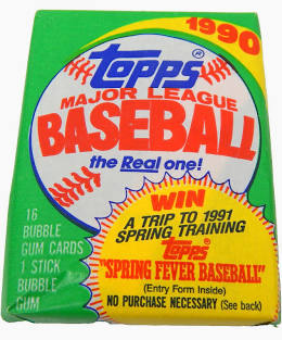 1990 Topps Baseball - Retail Pack