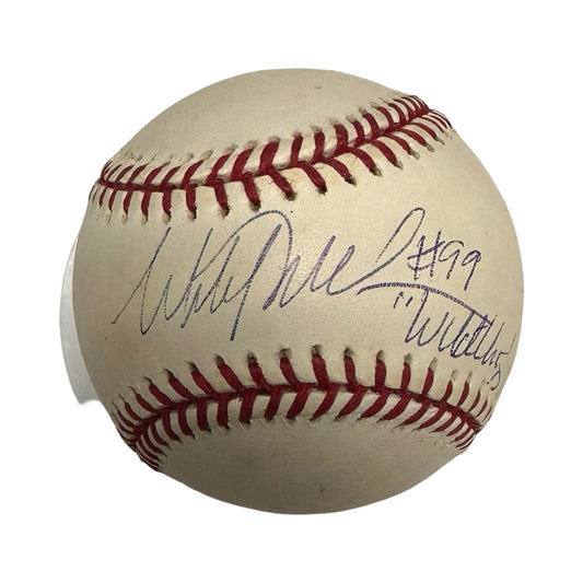 Mitch Williams Autographed OMLB Beckett