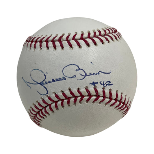 Mariano Rivera Autographed New York Yankees OMLB "#42" Inscription JSA