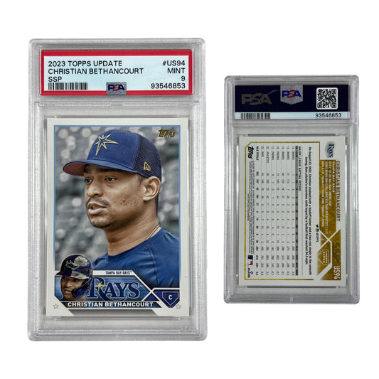 2023 Christian Bethancourt Topps Update SSP #US94 PSA MINT 9