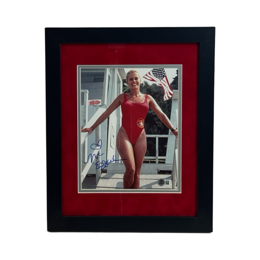 Nicole Eggert Autographed Baywatch Framed 8x10 Beckett