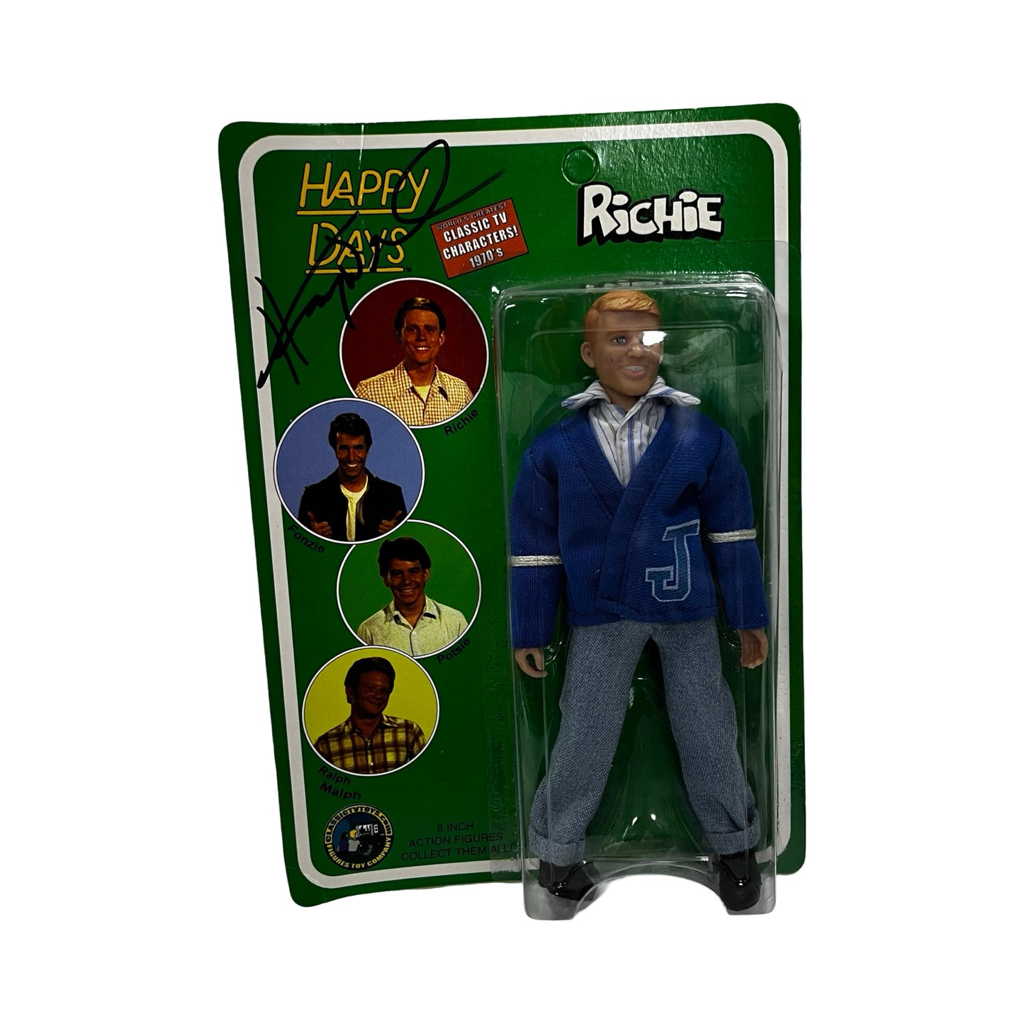 Henry Winkler Autographed Happy Days Richie Doll From Personal Collection Beckett