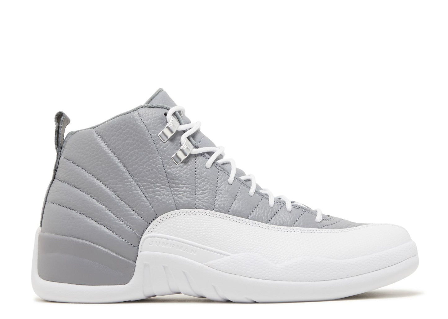 Air Jordan 12 Retro White Dark Grey - Men’s Size 9