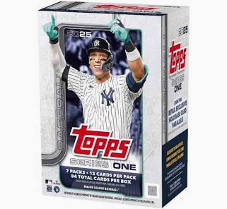 2025 Topps MLB Series One - Blaster Box