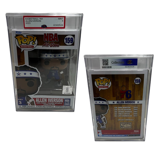 Allen Iverson Basketball 159 2023 Funko Pop PSA MINT 9