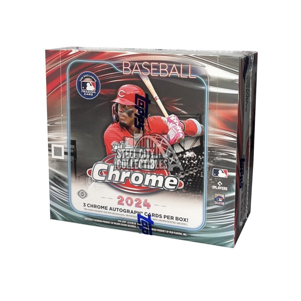2024 Topps Chrome MLB - Hobby Jumbo Box