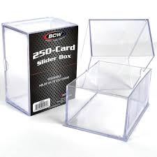 BCW 250- Card Slider Box