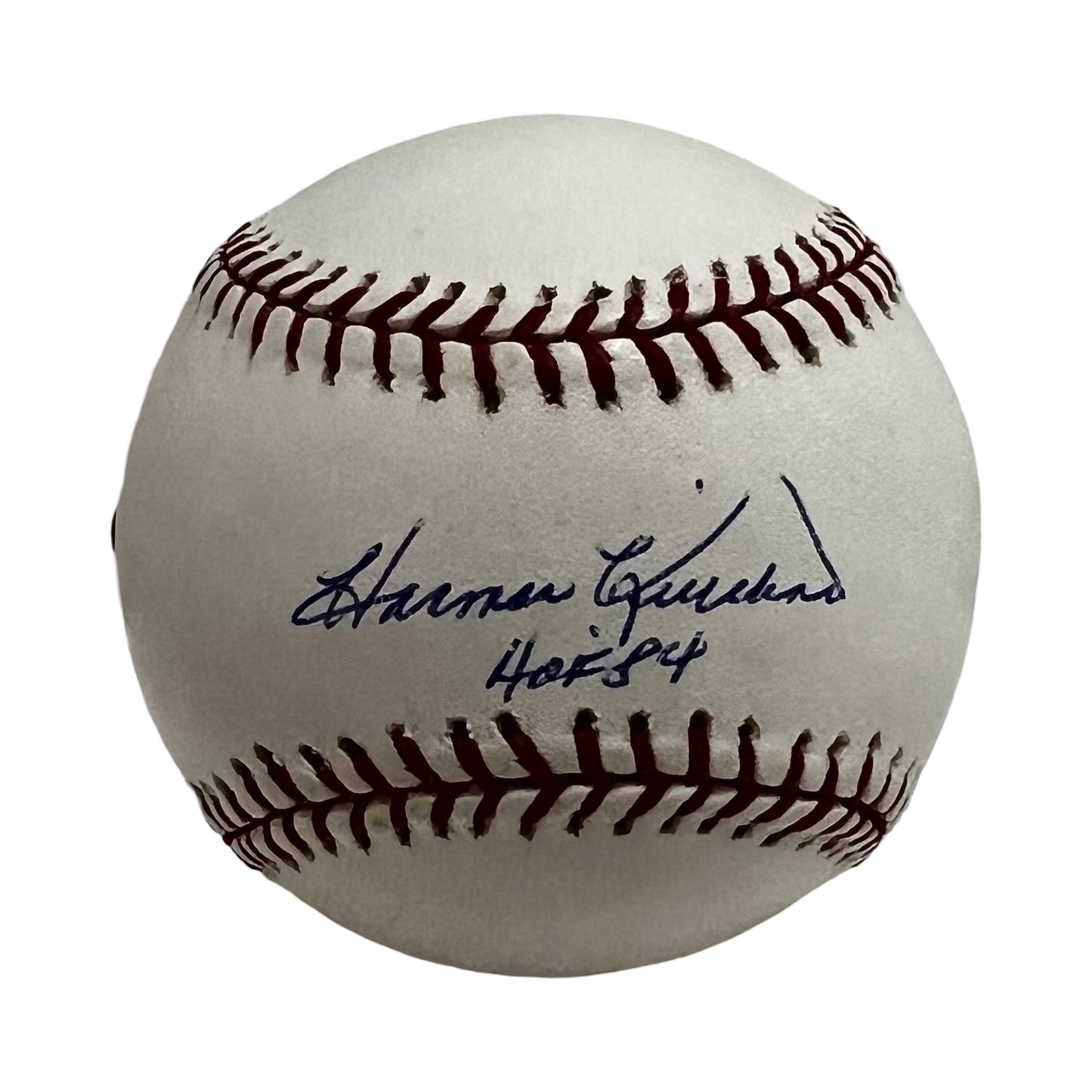 Harmon Killebrew Autographed Minnesota Twins OMLB "HOF 84" Inscription Mounted Memories