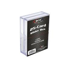 BCW 25- Card Slider Box