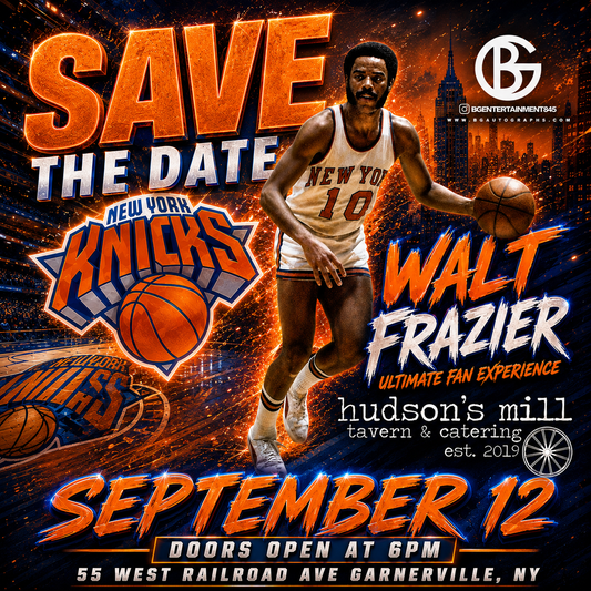 Walt Frazier KNICKS Autograph Signing and Meet & Greet Hudson's Mill September 12