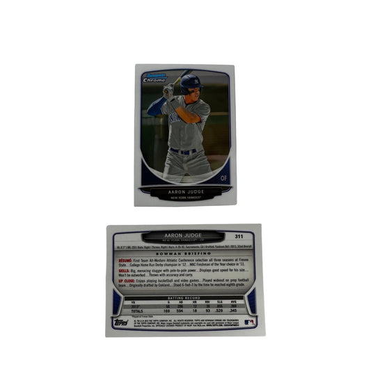 2013 Bowman Chrome Draft Picks Mini Aaron Judge #311