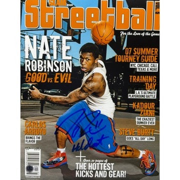 Nate Robinson Autographed New York Knicks SLAM Hold Dat 11x14 Beckett BAS
