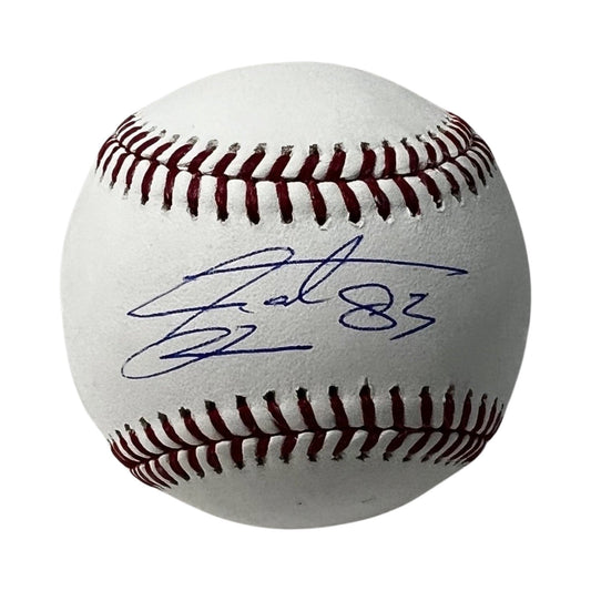 Santana Moss Autographed OMLB Steiner CX