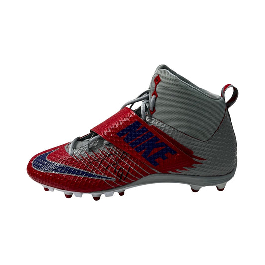 Justin Tuck Autographed New York Giants Nike Cleat Black Ink PSA