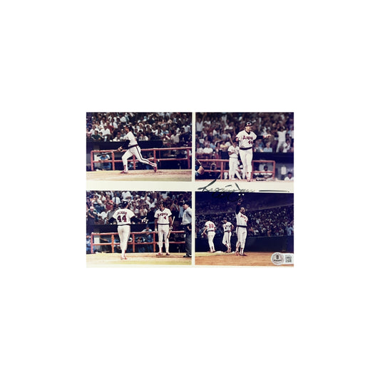 Reggie Jackson Autographed California Angels 8x10 Beckett