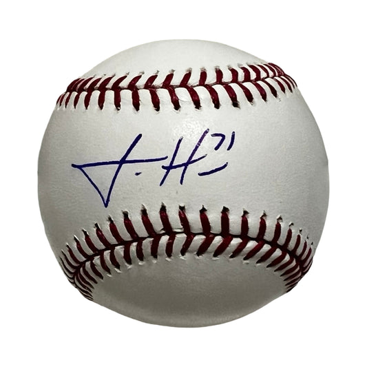 Josh Hader Autographed OMLB Beckett