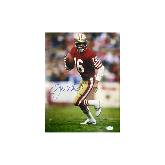 Joe Montana Autographed San Francisco 49ers 11x14 JSA