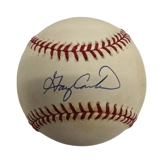 Gary Carter Autographed OMLB Beckett