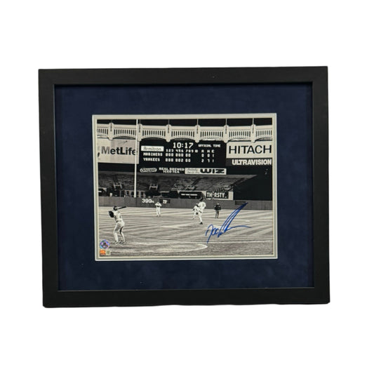 Doc Gooden Autographed New York Yankees No Hitter 11x14 Steiner CX - Framed
