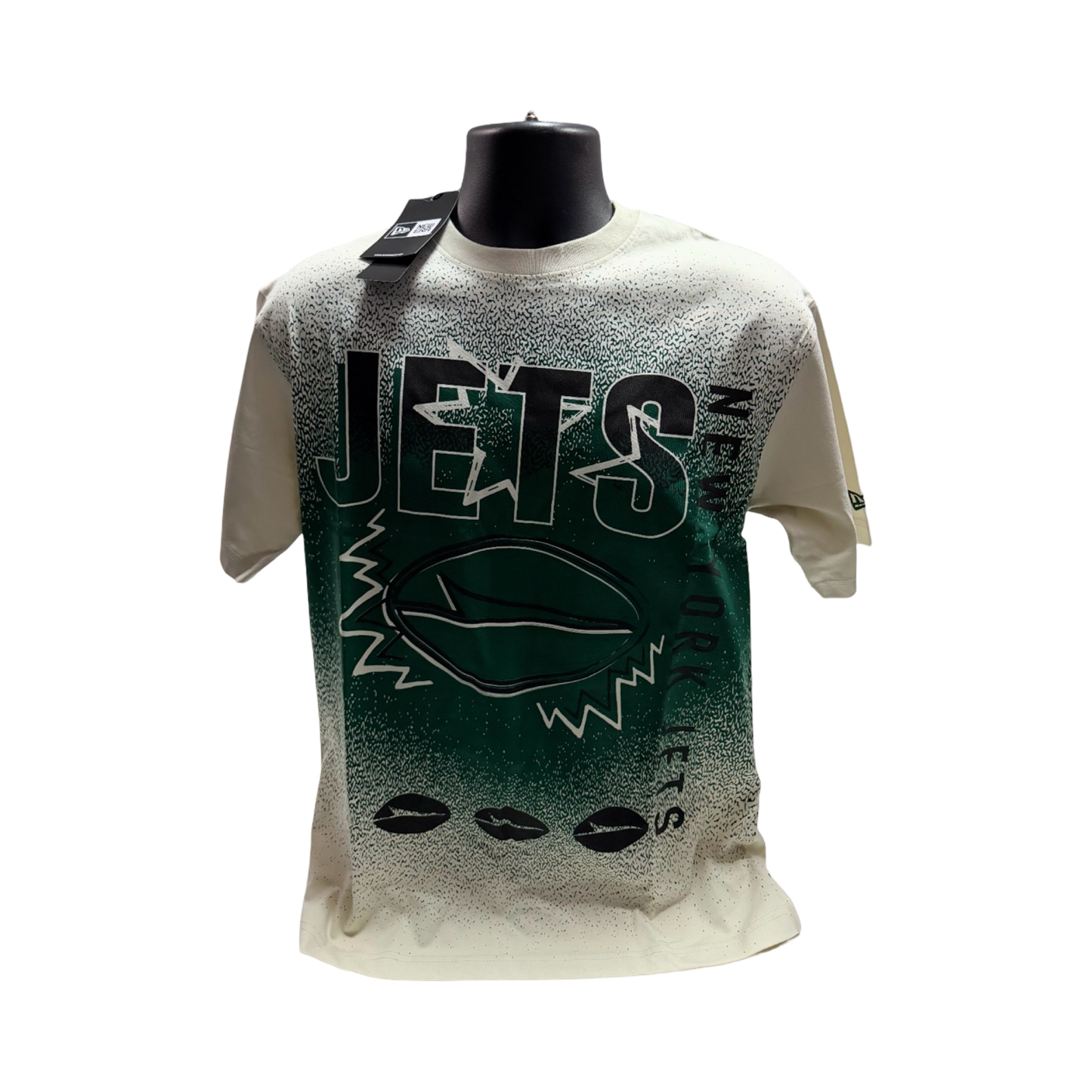 Jets Tan T Shirt Large