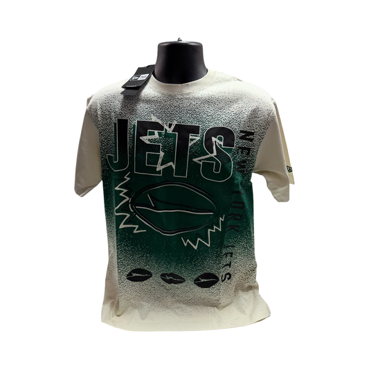 Jets Tan T Shirt XXL