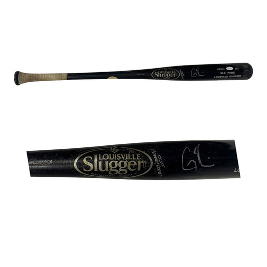 Greg Bird Autographed Game Used Louisville Slugger Bat JSA