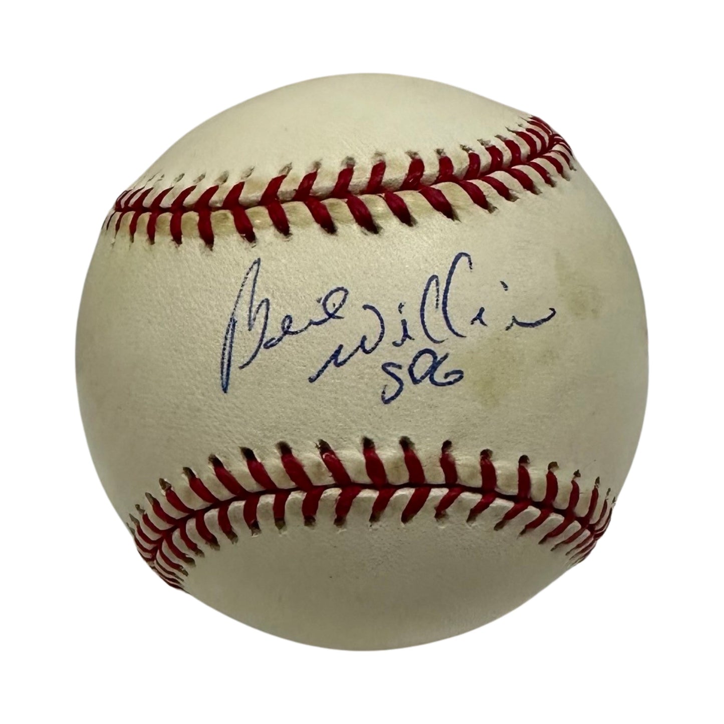 Bernie Williams Autographed New York Yankees 1998 World Series Logo Ball JSA