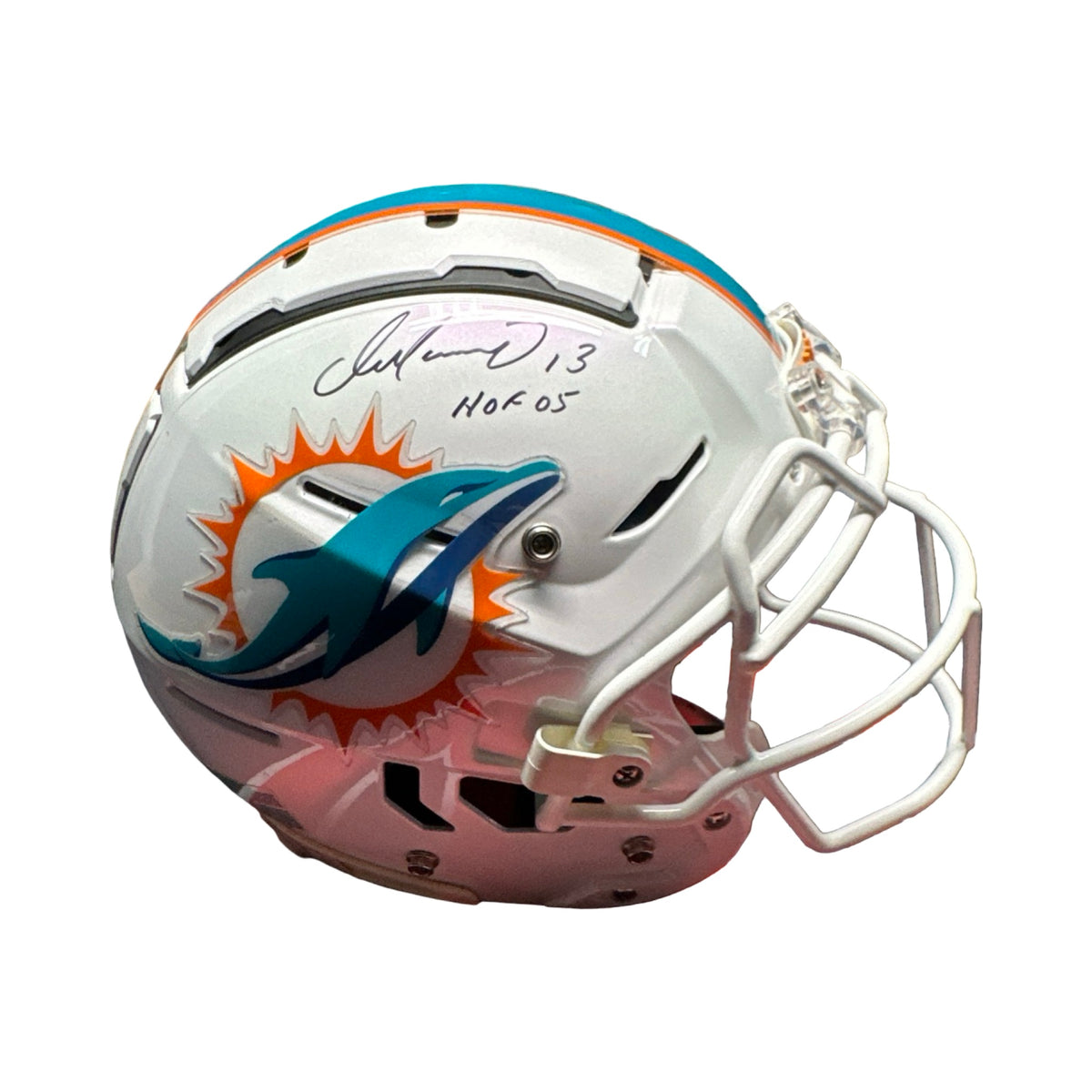 Dan Marino Autographed Miami Dolphins Schutt Helmet JSA LOA