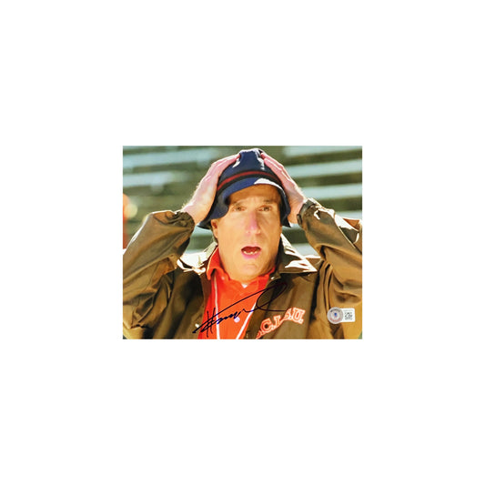 Henry Winkler Autographed The Waterboy Hands On Head 8x10 Beckett