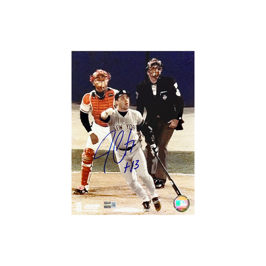 Jim Leyritz Autographed New York Yankees WS HR 8x10 Steiner CX