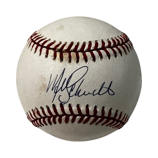 Mike Schmidt Autographed Official National League Baseball Beckett