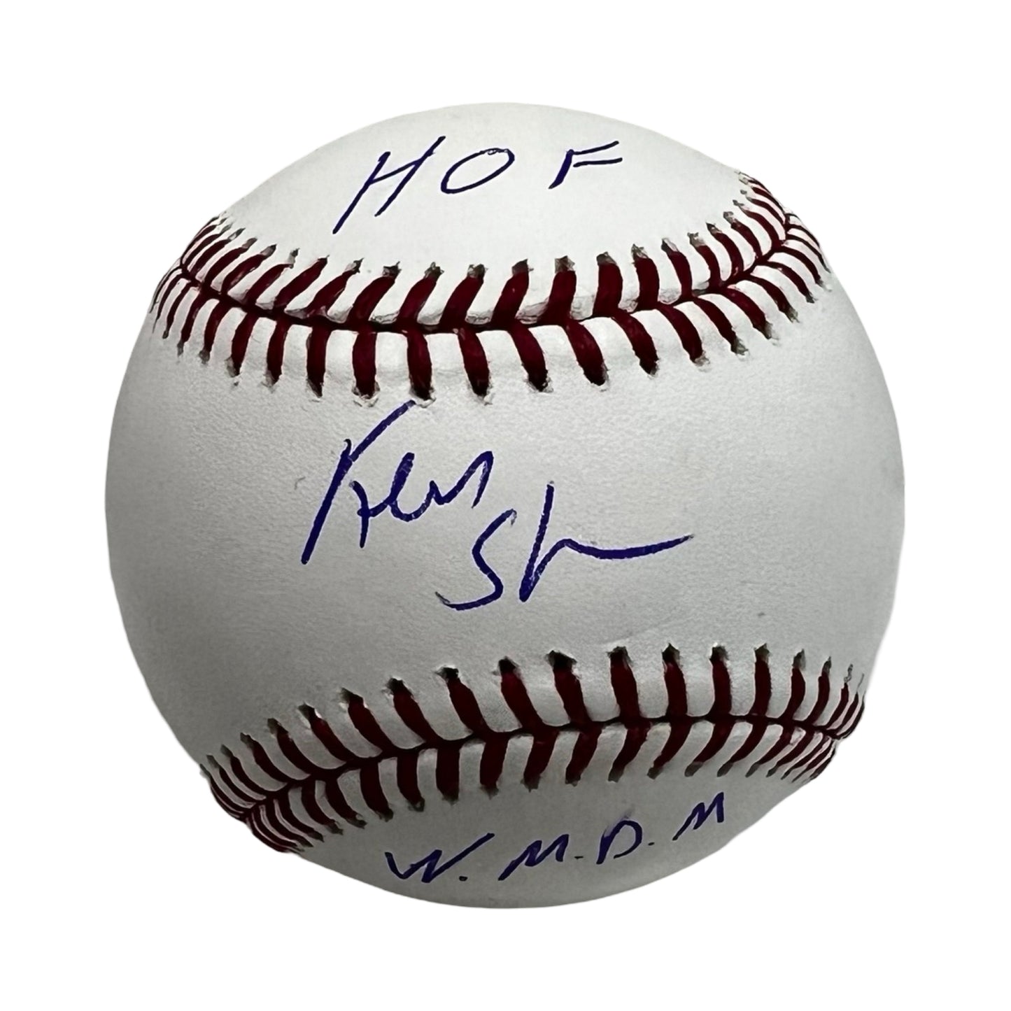 Ken Shamrock Autographed WWE WWF UFC OMLB "HOF & W.M.D.M" Beckett