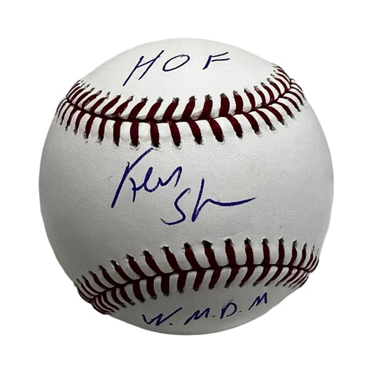 Ken Shamrock Autographed WWE WWF UFC OMLB "HOF & W.M.D.M" Beckett