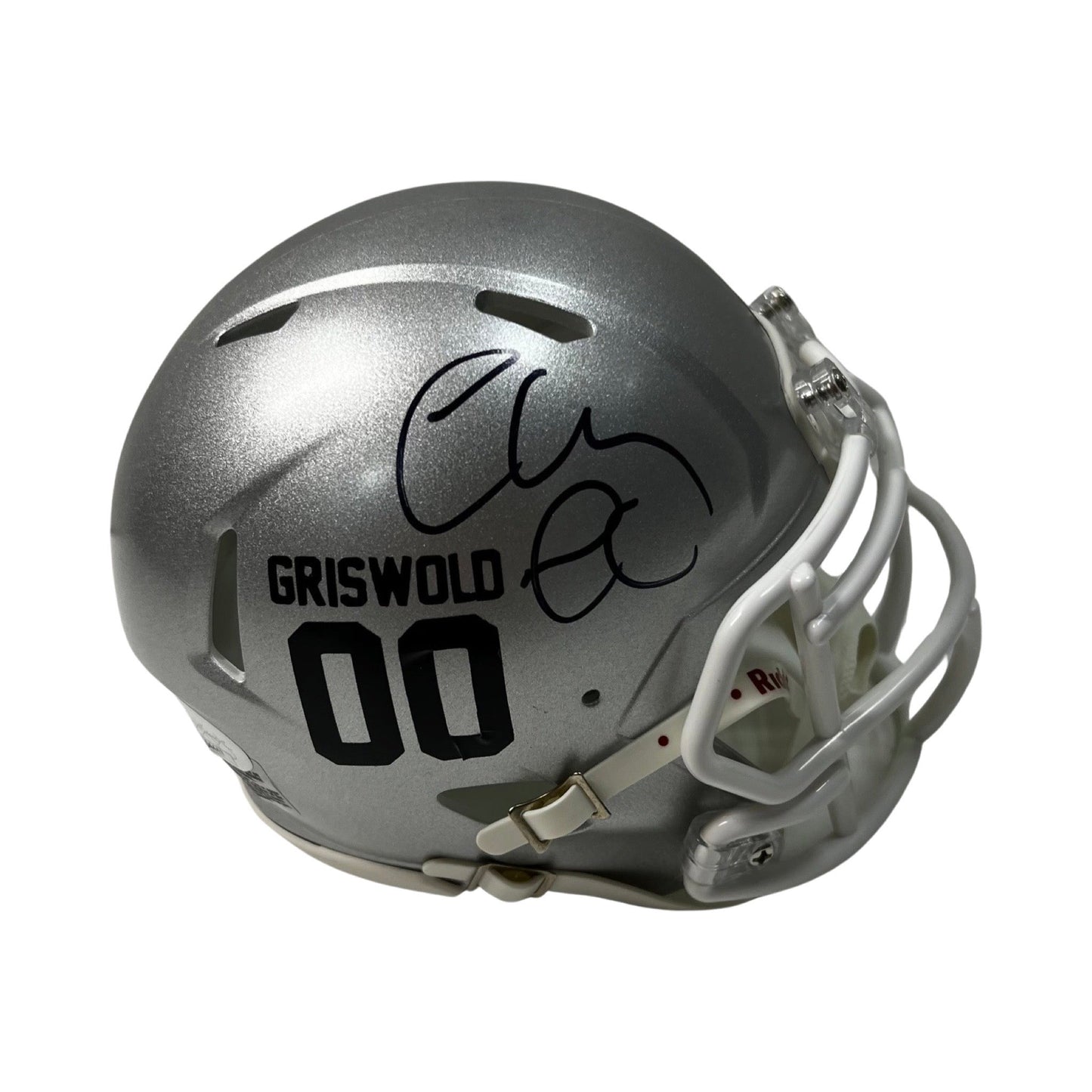 Chevy Chase Autographed National Lampoon's Christmas Vacation Mini Helmet JSA
