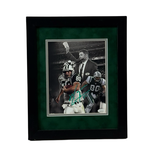 Wayne Chrebet Autographed New York Jets Edit Framed 8x10 JSA