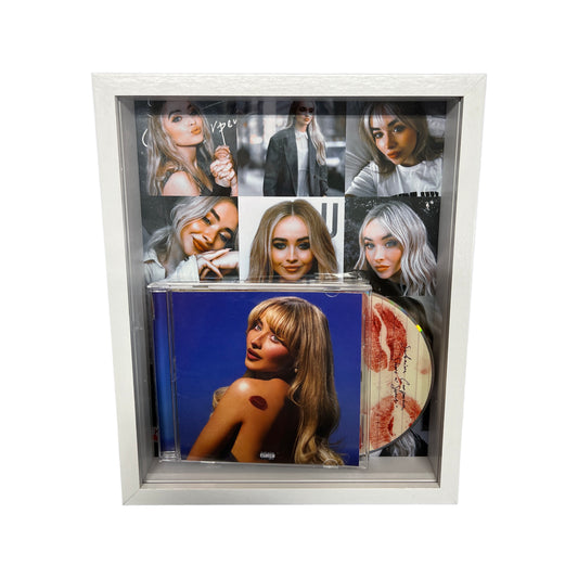 Sabrina Carter Short N' Sweet 8x10 Framed CD 4 Photo Collage White Frame