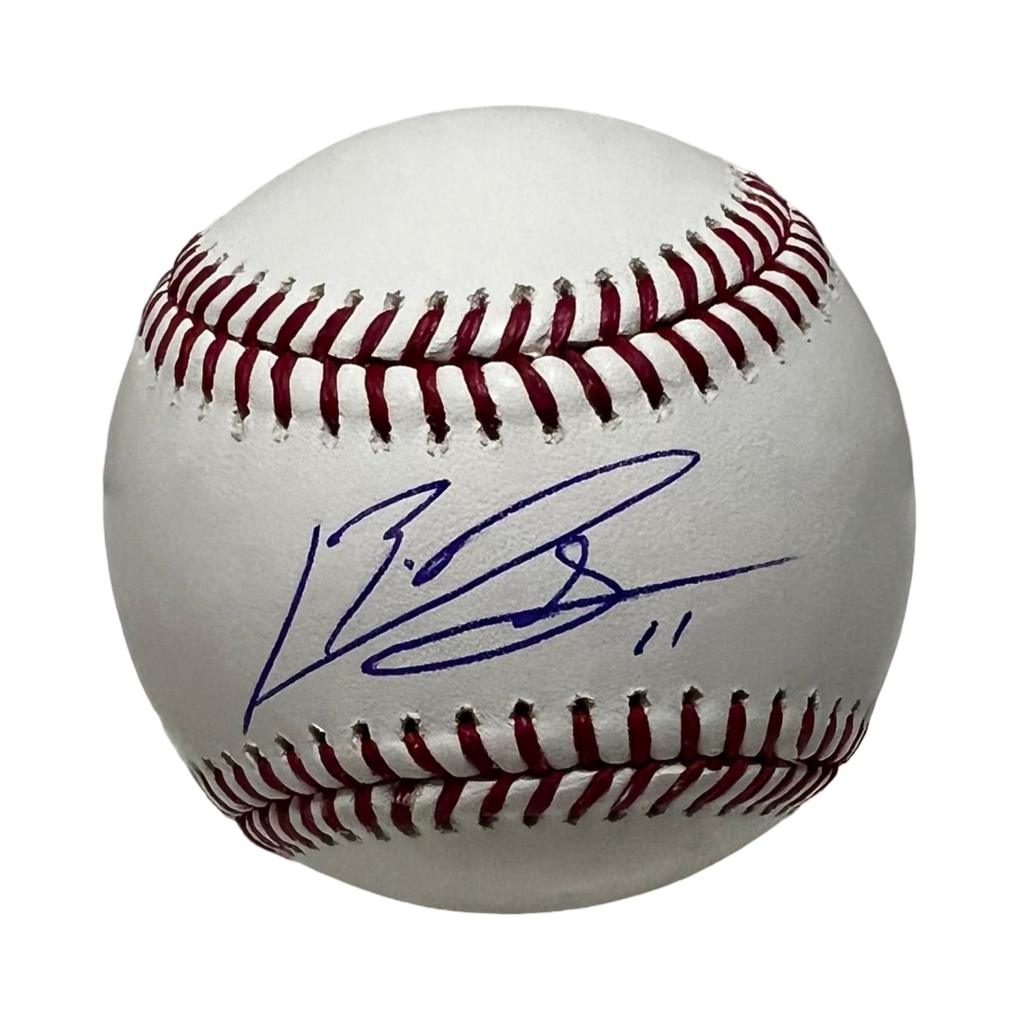 Rafael Devers Autographed OMLB Beckett