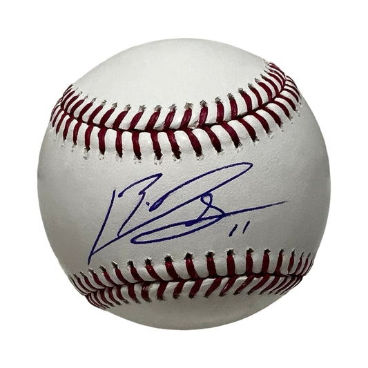 Rafael Devers Autographed OMLB Beckett