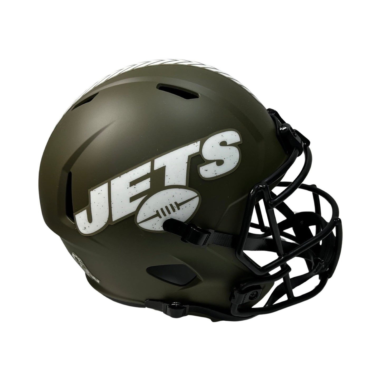 New York Jets Unsigned Salute To Service Replica Helmet