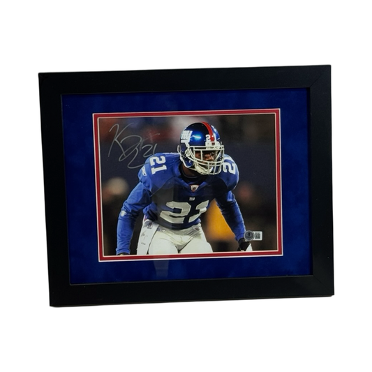 Kenny Phillips Autographed New York Giants Framed 8x10 Beckett