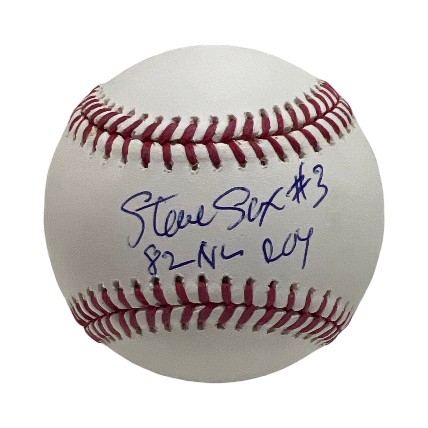 Steve Sax Autographed OMLB "82 NL ROY" JSA
