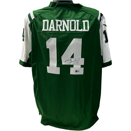 Sam Darnold Autographed New York Jets Nike Jersey Beckett