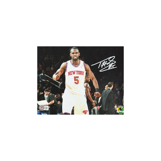 Tim Hardaway Jr. Autographed New York Knicks 8x10 Beckett