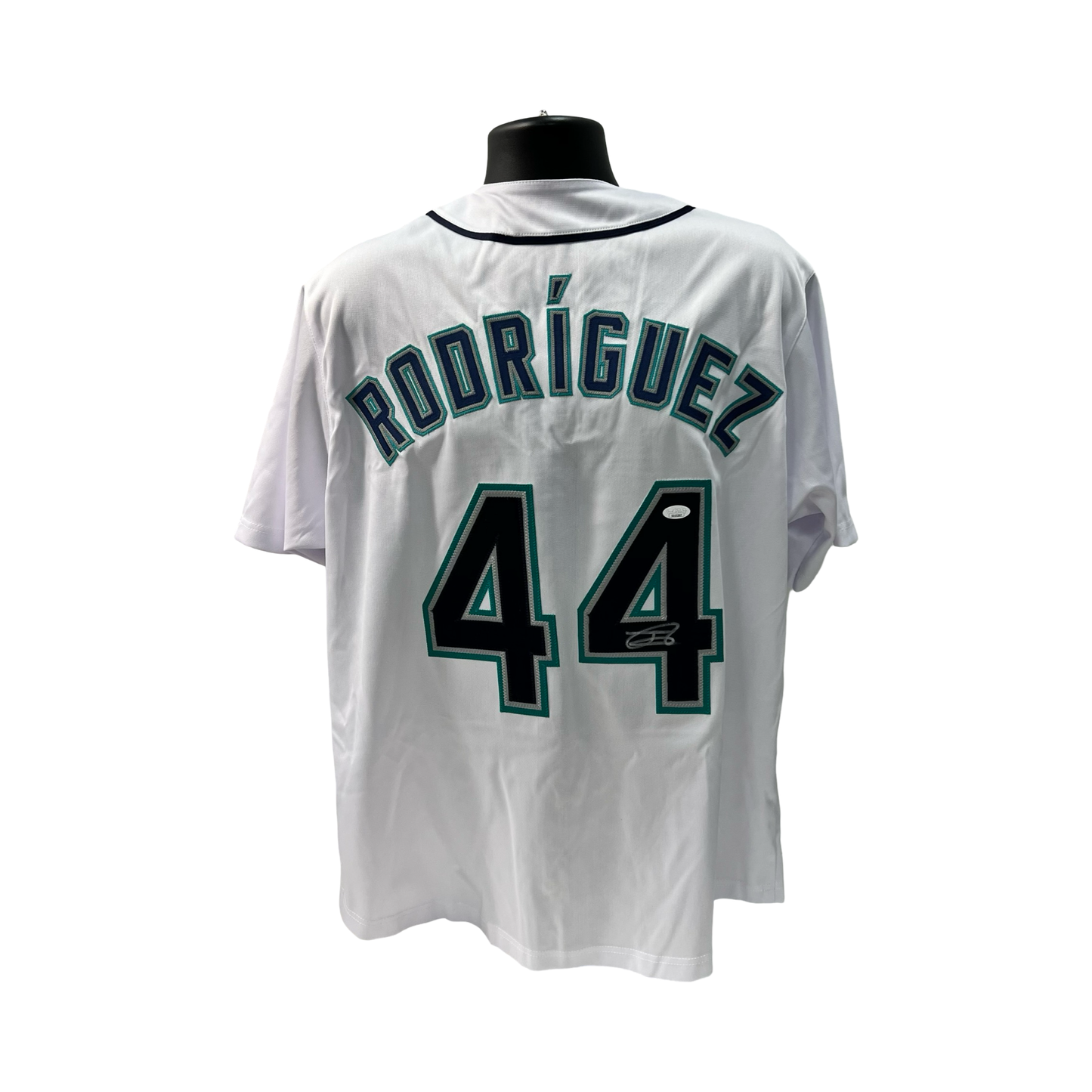 Julio Rodríguez Autographed Seattle Mariners White Jersey JSA