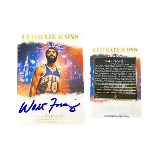 2023 Premier Products Ultimate Icons Walt Frazier AUTO