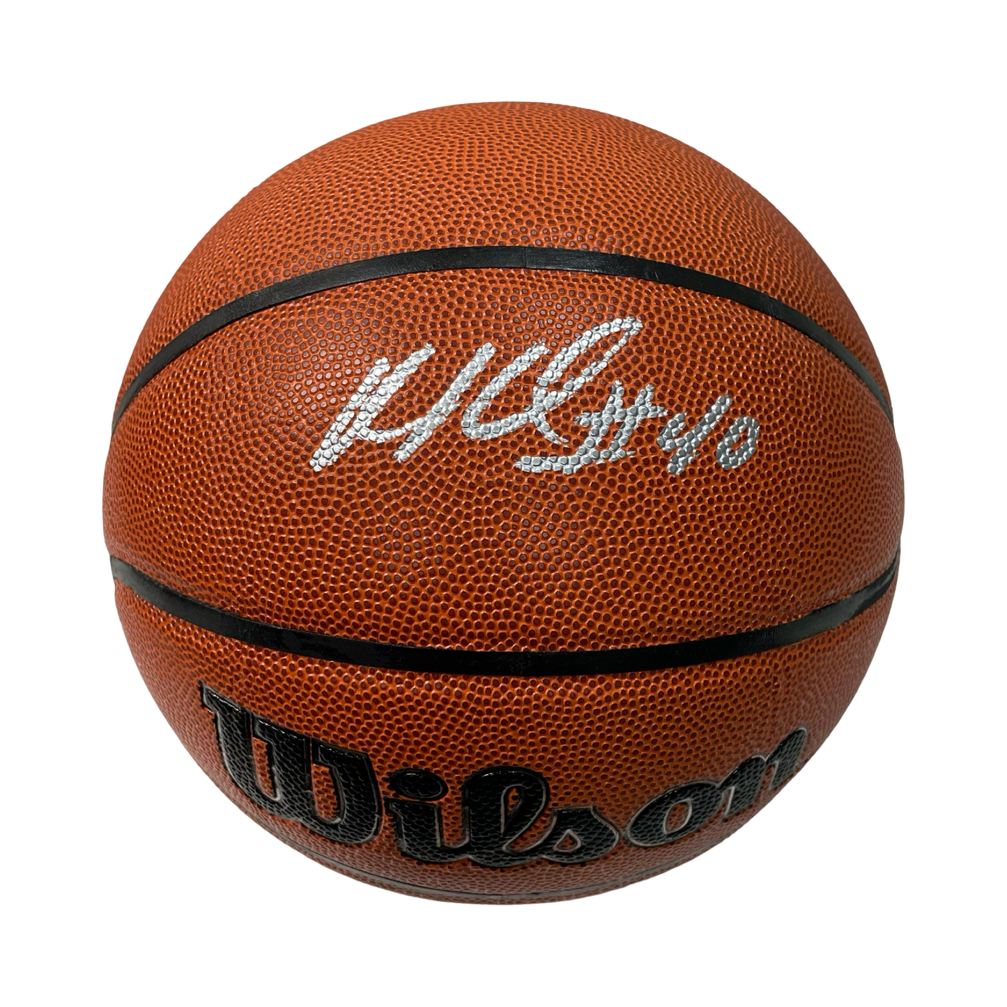 Udonis Haslem Autographed Miami Heat Wilson Basketball Beckett