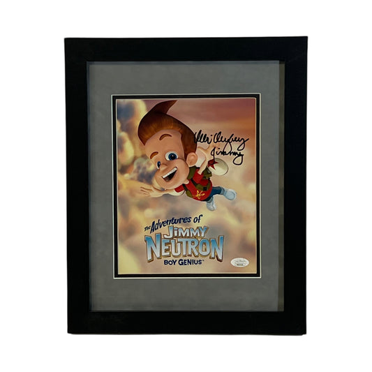 Debi Derryberry Autographed Jimmy Neutron Framed 8x10 Jimmy Inscription JSA