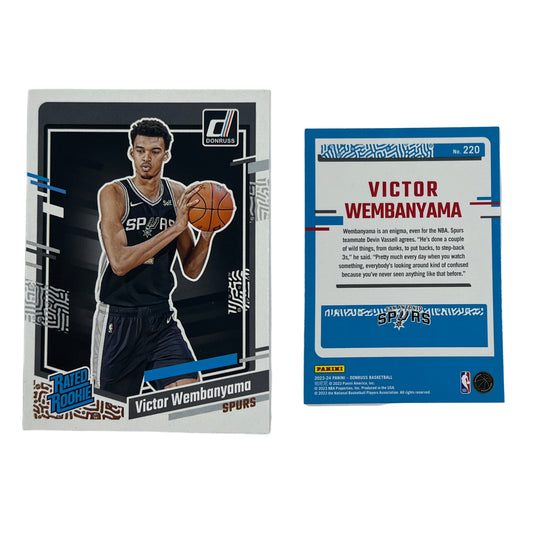 2023-24 Victor Wembanyama Panini Donruss Rated Rookie #220