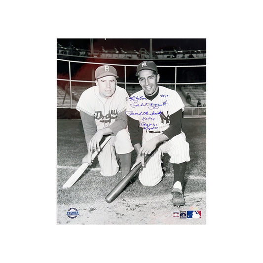 Phil Rizzuto Autographed New York Yankees 16x20 "Holy Cow, Pewee and the Scooter, HOF 94 ROY 41 & WS MVP 51" Inscription Steiner